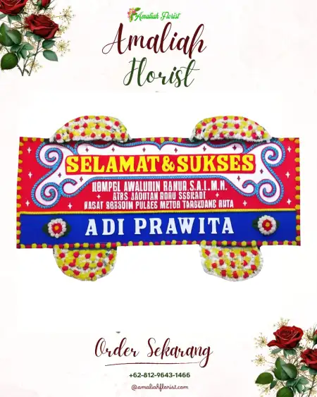 Papan Bunga Ucapan Selamat Klambu